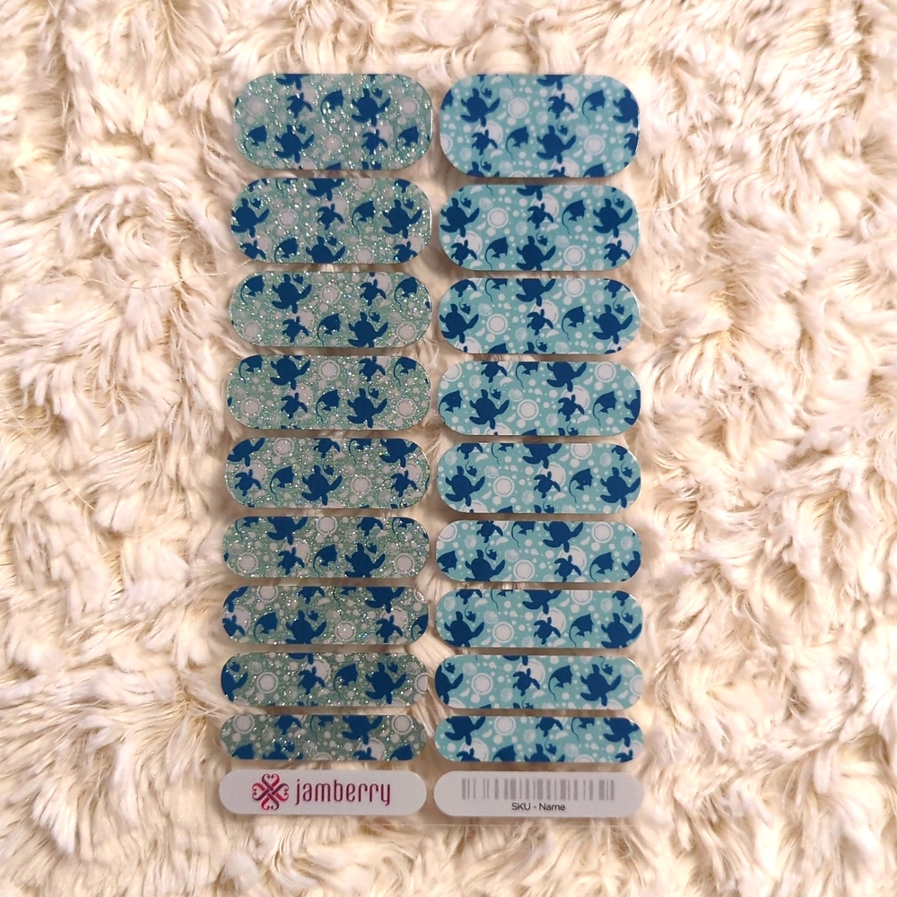 Jamberry Turtle Sparkles Sample